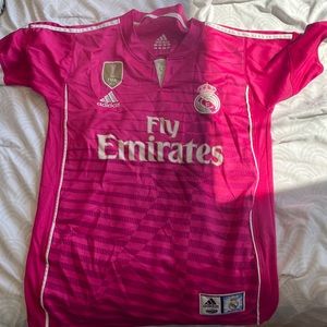 ADIDAS FLY EMIRATES MENS WOMENS UNISEX MEDIUM SOCCER JERSEY 2014.